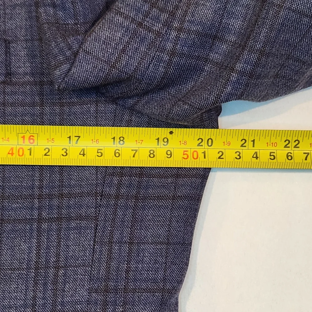 PRONTO UOMO Blue Blazer Sport Coat Two Button Wool Suit Jacket 38S - Picture 9 of 10